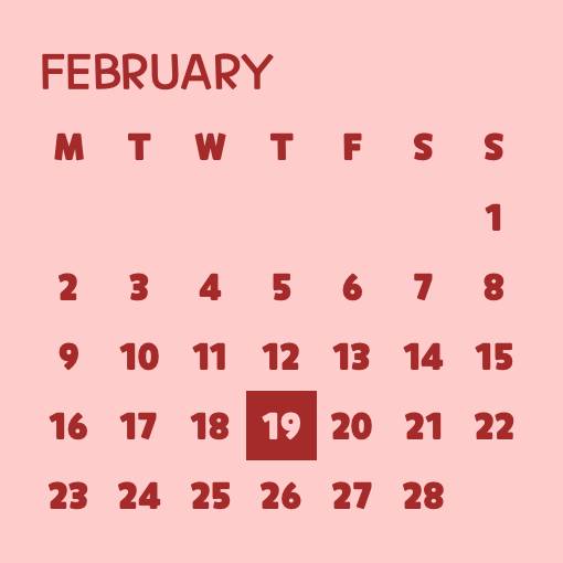 Calendar Widget ideas[8B2j4Z85NDZRyMUCyMOx]