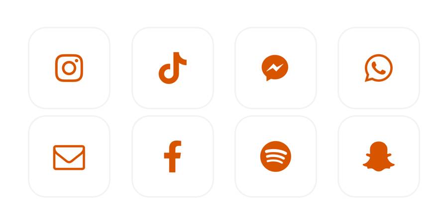 burnt orange Pack d'icônes d'application[XTyTujNneY30Y6ogmo6v]