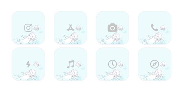 水色 App Icon Pack[q2jKDKTvFYDm2B9BEGRF]