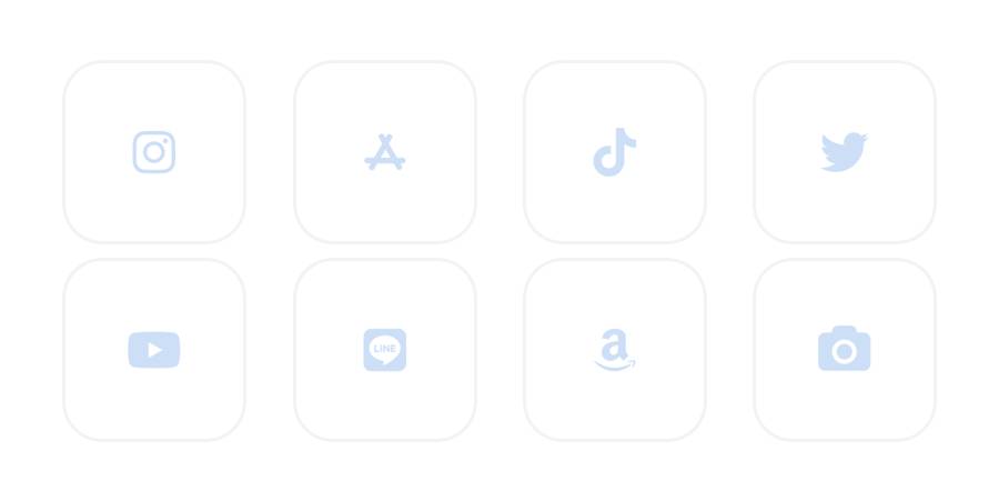 Light blue Пакет с икони на приложения[sFI3hxv8MJ7QFp6eTSix]