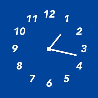 Clock Widget ideas[se3OiHqBLa1sJXdcGcxd]