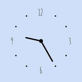 Clock Widget ideas[cTRklI3pFSSNQt5vFi9C]