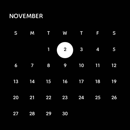 カレンダーKalender Ide widget[ri5SUJj49dK29ozwnsHc]