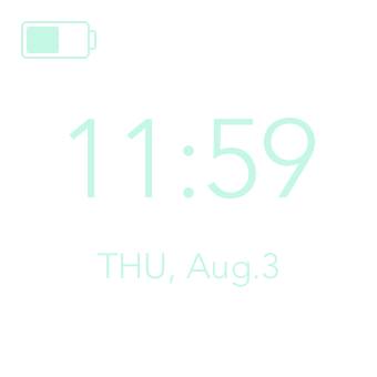 Time Widget ideas[717xvQAbqsvSsJwOPteN]