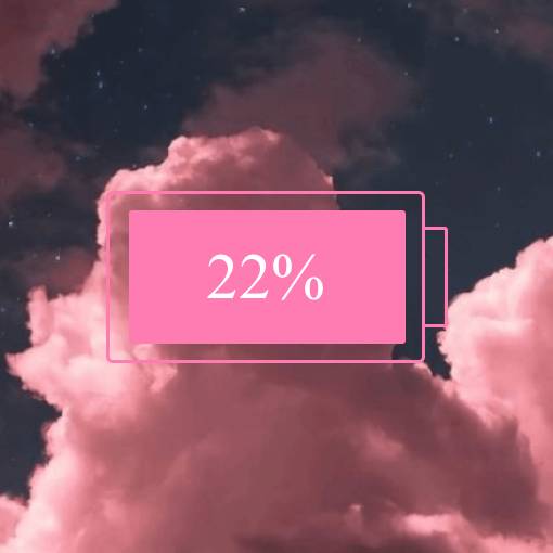 Pink Battery Bateria Ideias de widgets[I820ljAcosaMHcWF3WSb]