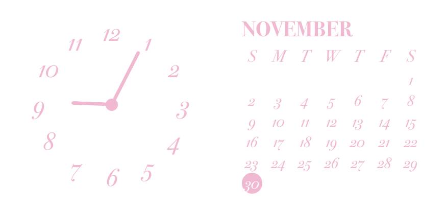 Pretty Clock Widget ideas[mjyVK5v0nKdFFvb7wiG4]