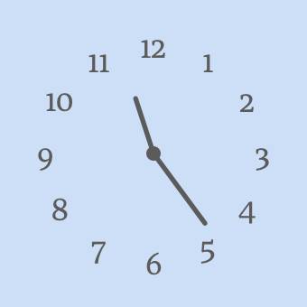 青 Reloj Ideas de widgets[kF9B1m7CyQiQvctalOXD]