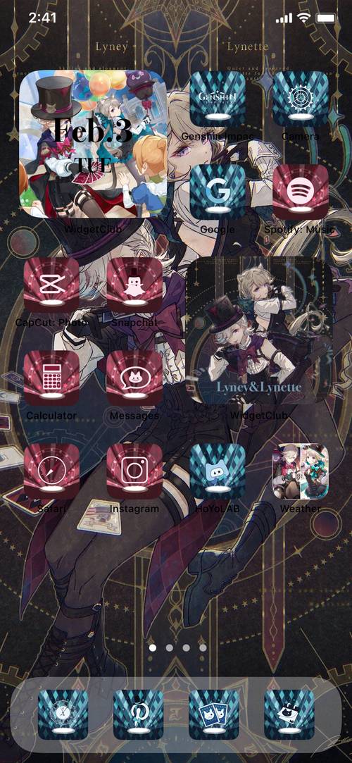 Template（Lyney&Lynette） Ana Ekran fikirleri[kHhFXhZK7OiLELsmEJR7]