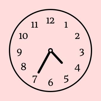 Clock Widget ideas[xSzdJY7ON3xGMoSxVwza]
