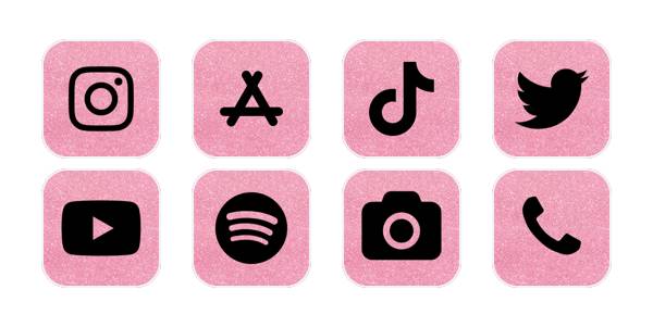 Pink Glitter app icon #1アプリアイコン[fZTw49kDz7vetpsZjYVO]