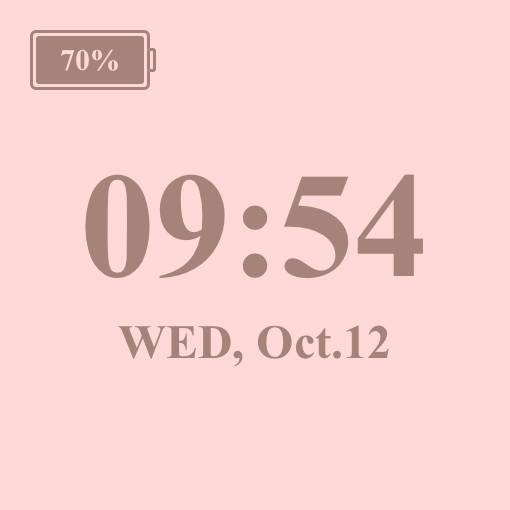 Time Widget ideas[12KLJjO2VF8T5rzehSf2]