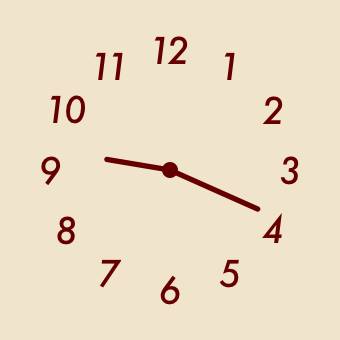 時計 Horloge Idées de widgets[JRmMoYipErElqzT87YOJ]