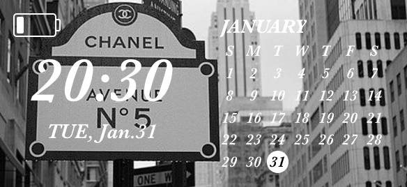 時計 Kalendar Idea widget[VeTH9MIlEr97cjjMOZPe]
