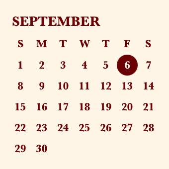 Simple Calendrier Idées de widgets[templates_21P8RTvfjE9GNurGHoBg_B1544A8A-4D8A-4064-9F55-282451EF473D]