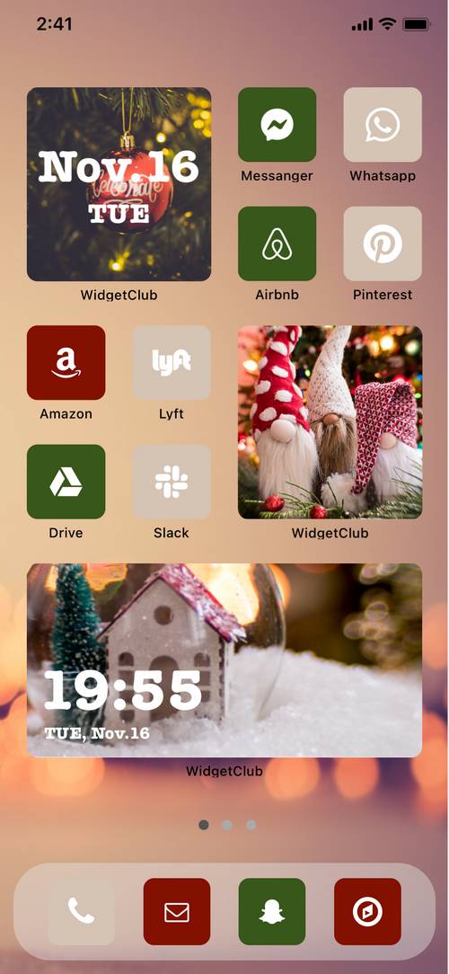 Christmas theme Home Screen ideas[AGopA3719AXemqep3gyz]