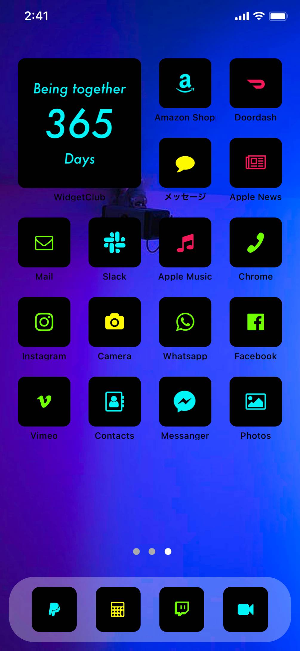 Neon colorful templateHome Screen ideas[vyWar6gJ67FD5sz4LUHI]