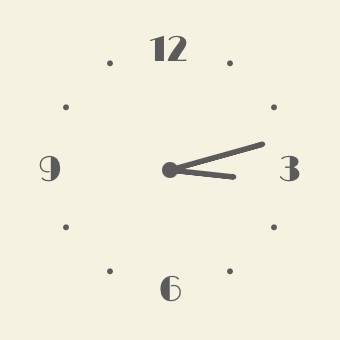 Simple Clock Widget ideas[templates_Ml0NOAGNupFhIdQaL3eY_ACCEE3F8-FA5A-4A04-94E8-F2B585A01CF8]