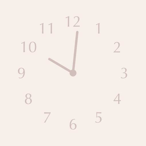 Beige Reloj Ideas de widgets[templates_KbD64ie2TINBoNLs253b_F4207994-49D3-4206-9C24-0B388695EE88]