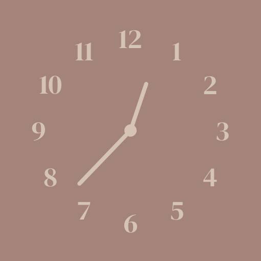 Beige Clock Widget ideas[templates_MqwhjFtZokjrFfQrPmF0_5ADEE8EC-B68C-4FC2-9B06-6D60002390A5]