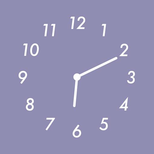 Pastel Clock Widget ideas