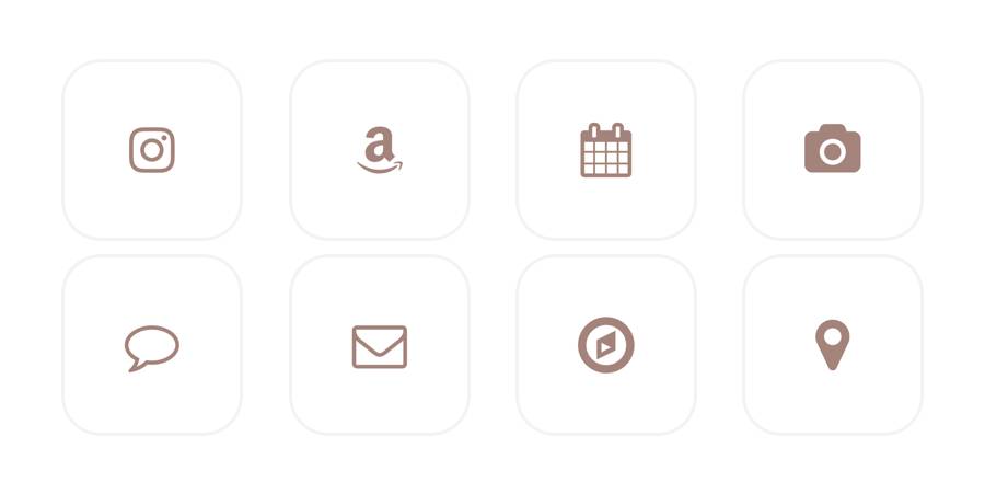 Beige small icons App-Symbolpaket[7Nai798dNcJDgVzKIGEa]