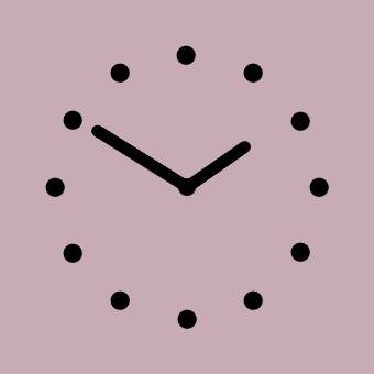 Joli Horloge Idées de widgets[templates_aKUEvOwKsSQFaZNMnP7I_0E22ECB4-7F3D-4C4B-9E7B-BD519143311A]