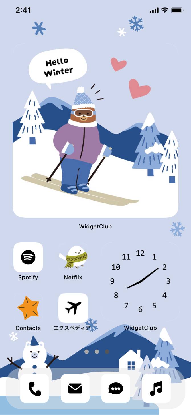bear x snow winter cute blue home screenIdee per la schermata iniziale[pHRIRNBQFlf23pQYTixc]
