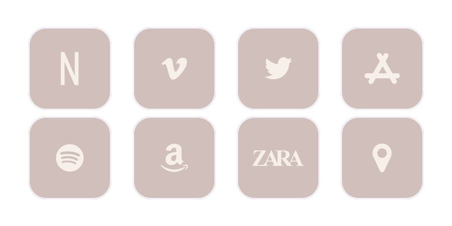 mystic pink icons Pack d'icônes d'application[Wn2ACBzMxDSqZfhSQp2c]