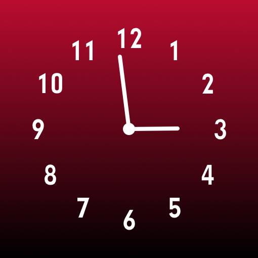 Qırmızı Saat Widget ideyaları[templates_MZGyz8wNwC3kuQ9rwpvd_B4FBE42A-D410-47D3-9E45-A1D2DB923595]