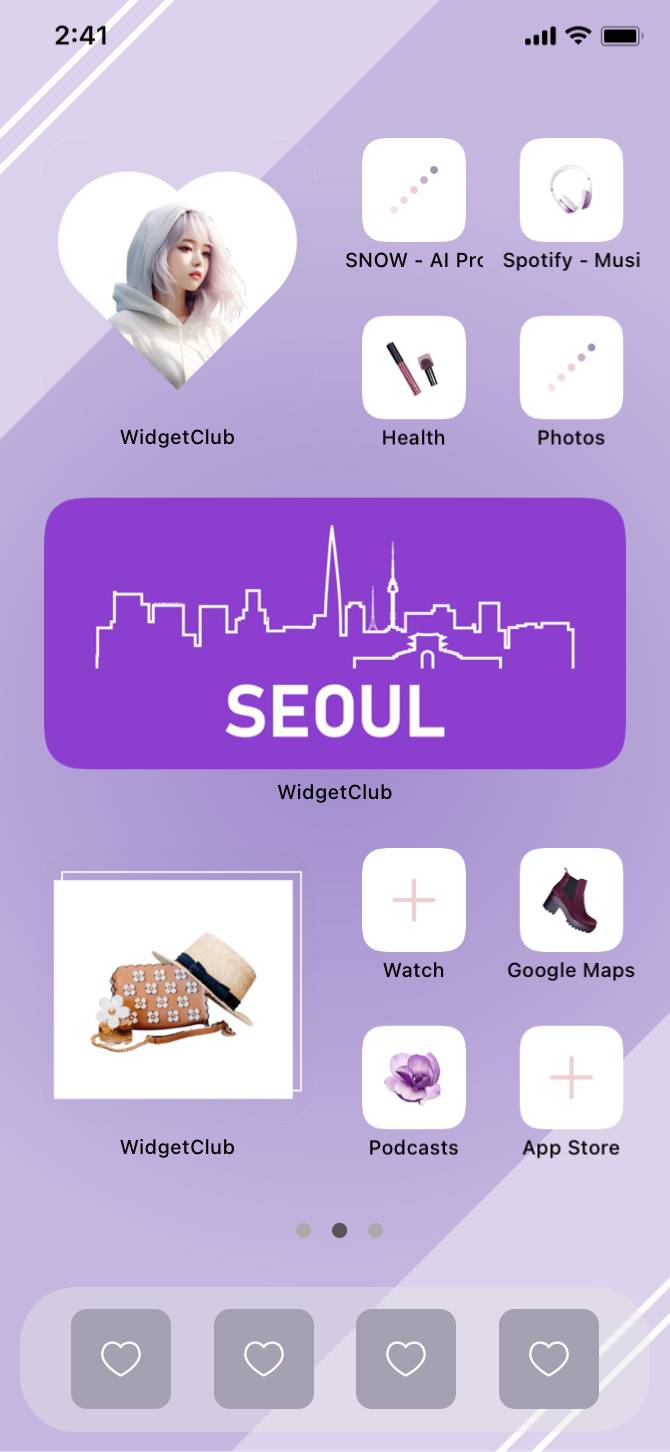 korean purple cute home screenНүүр дэлгэцийн санаанууд[pTttvhDyU3rI5m1C2vwf]