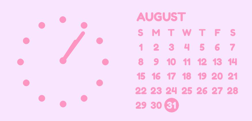 Pop calendar widget นาฬิกา แนวคิดวิดเจ็ต[OY8ZoevoyRKj4pxxYcPi]