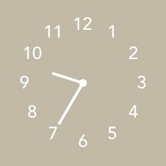 Simple Clock Widget ideas[q8a5Mv2j8R45v1kEiI10]