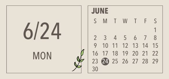 Simple Calendar Widget ideas[q8a5Mv2j8R45v1kEiI10]