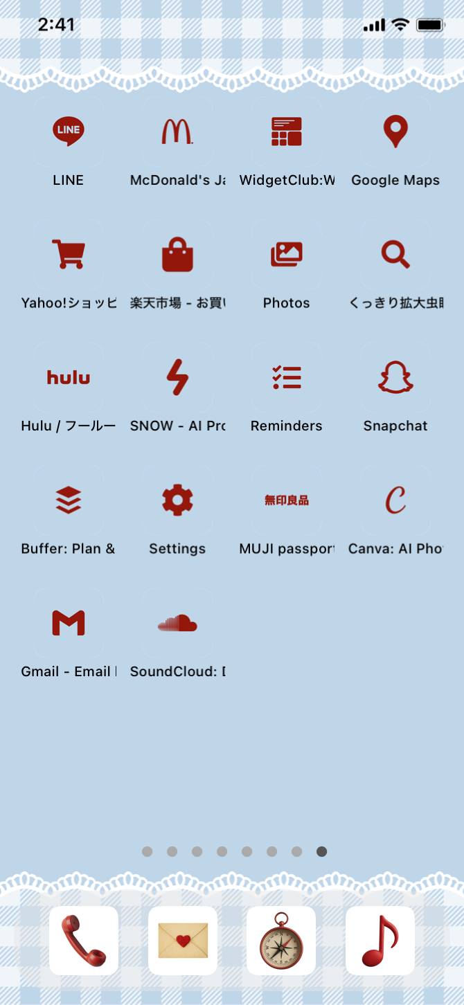 blue plaid x girly redHome Screen ideas[fDUtnD2j0sUVl6VGKiTJ]