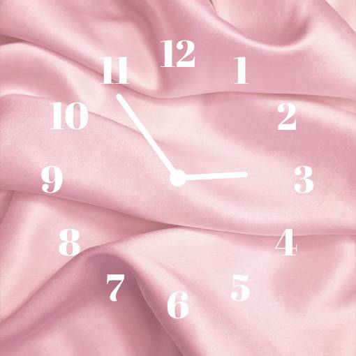 pink clothingclock Horloge Idées de widgets[W3INw59m5GGaLRmy4y0N]