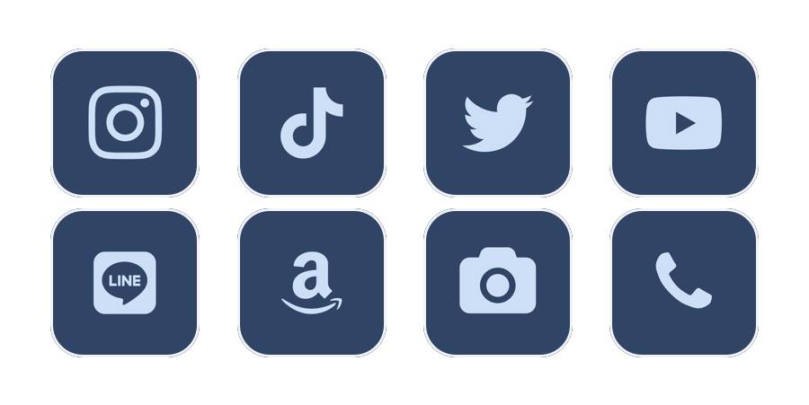 Navy cool icon pack بسته آیکون برنامه[4mYC9PMzq947QKCwzeoF]