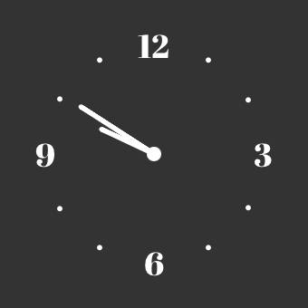 Simple Clock Widget ideas[templates_vCBH5ezKuz79ZsQzEnqe_1157D13A-E08D-487B-AD7F-D6977F21B62D]