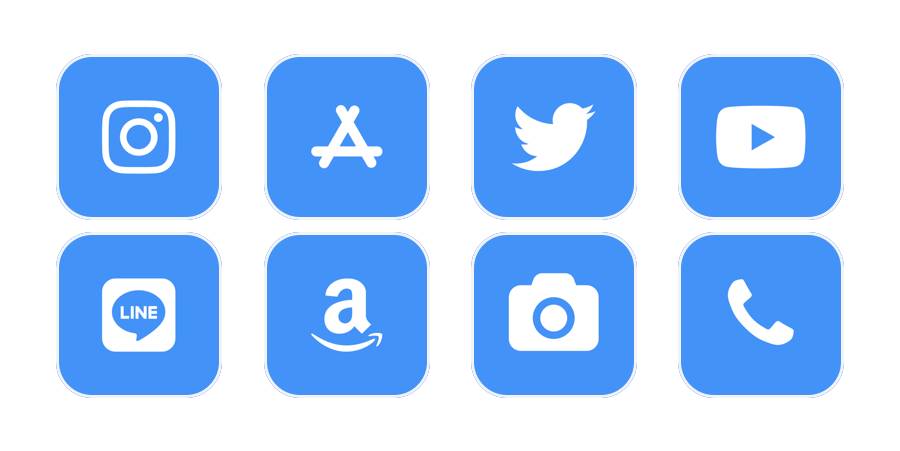 blue iconpack Pachetul de pictograme pentru aplicație[ziccscx8JMcy0NM76asL]
