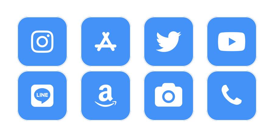 blue iconpack 应用程序图标包[ziccscx8JMcy0NM76asL]