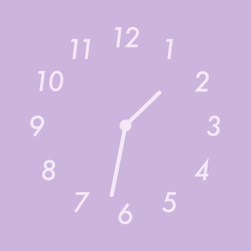 Púrpura claro Reloj Ideas de widgets[templates_uRr5VI79Op4vI9rOSewA_CC2F8AD6-050B-4E73-B91D-FF02DB6D0A49]