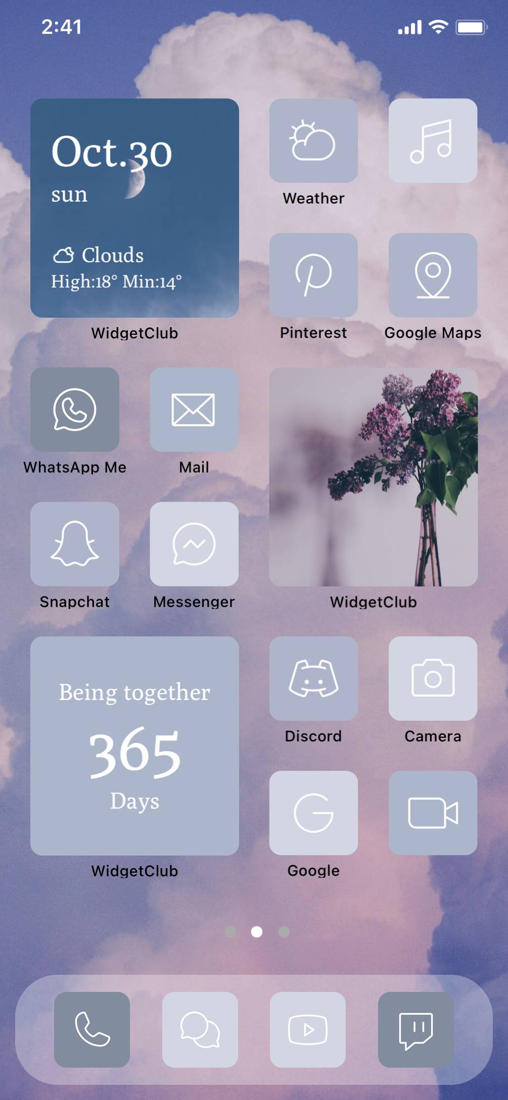 blue aesthetic home screen theme💙Hemskärmsidéer[ad8XgwwIzsj073d34h9k]