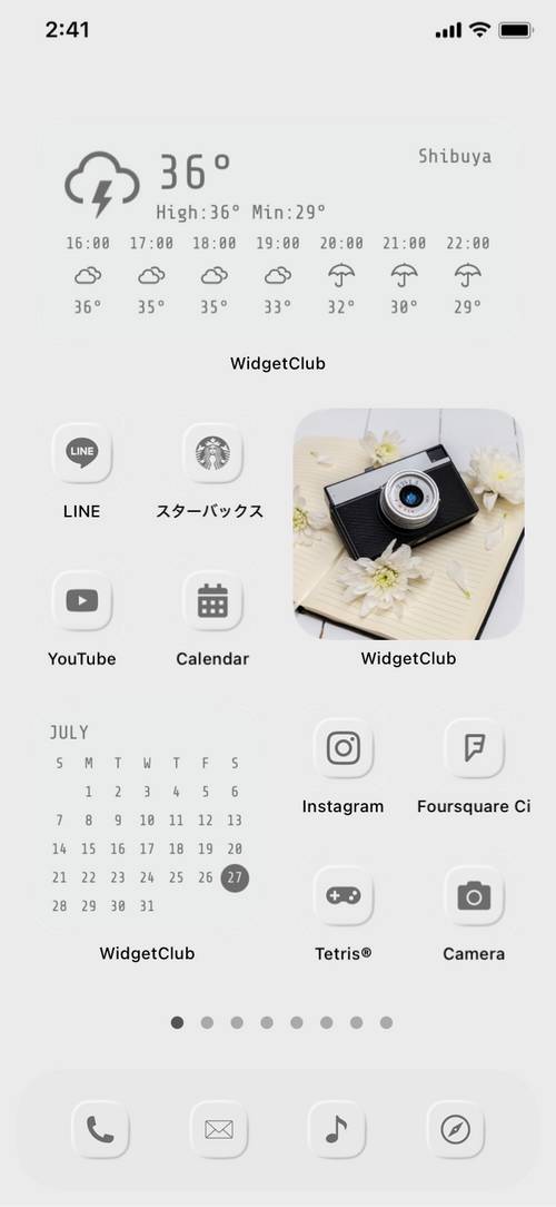 simple 3D button home screen 主屏幕創意[2Pzo9Bxl2YDWsfhNf5VF]