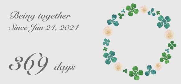 簡單的 週年紀念日 小部件的想法[templates_y7IdZqU2sMgAYcjRbb9w_A1BEB31E-29E8-4595-9359-34FA0D4193AA]