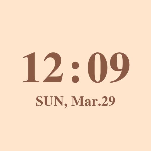 Time Widget ideas[WALeB4WFgJPwDUZpDFm1]