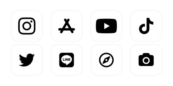 シンプル App Icon Pack[uJ7yLiILXdysfvukxUdK]