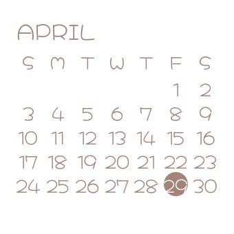 Calendar Widget ideas[lgJ2mIny5x08AyA3lngD]