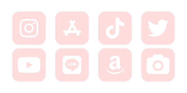 Różowy Pakiet ikon aplikacji[BuVydwr6qz0n4wccVG3c]