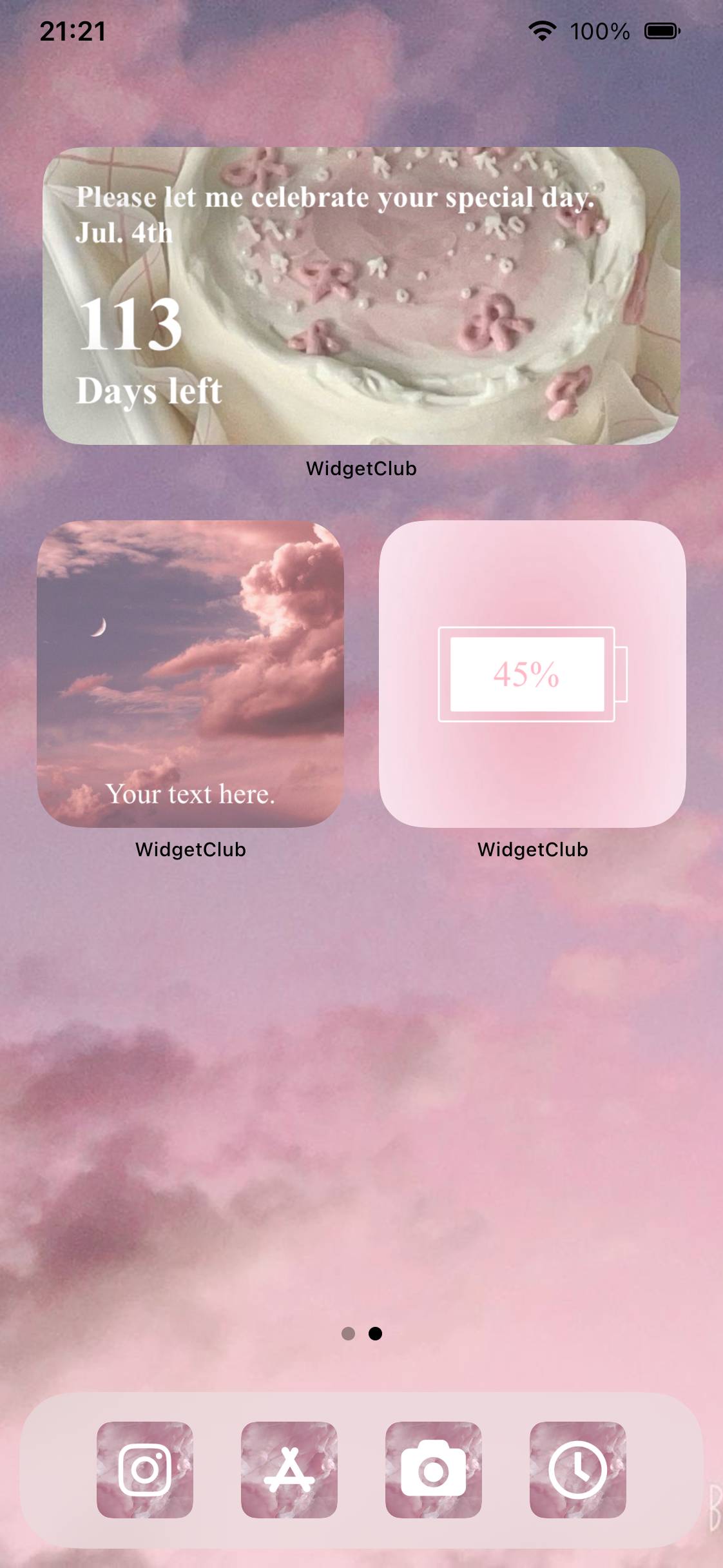 Pink SkyHome Screen ideas[71f0jGQ0hs0gHlfhaLBd]