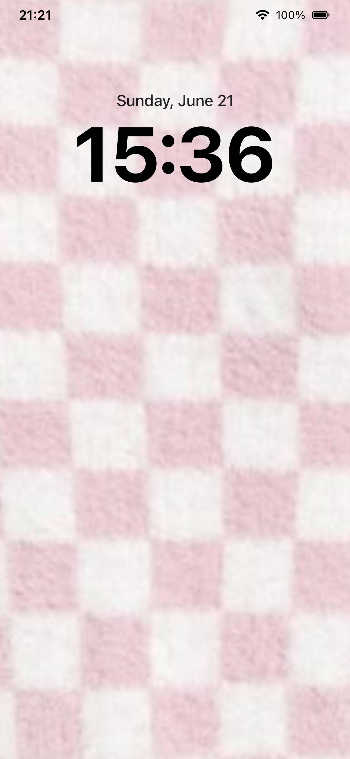 Pink plaid theme💕Home Screen ideas[03UJJHwjYZl1ydpcyJwa]