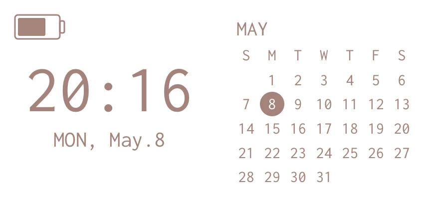 brown bear widget Календар Идеје за виџете[50hhqPeleGtGulom1BlY]